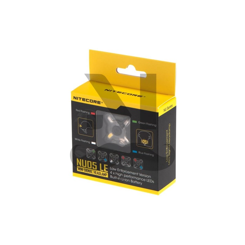 Luce frontale NU05 LAW ENFORCEMENT - NITECORE