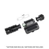 Tactical Rifle Flashlight with 90 Degree Mount - WADSN