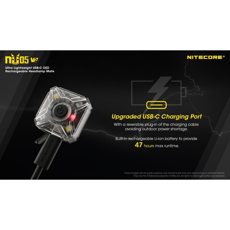 NU05 V2 Rechargeable Multi-Purpose Light - NITECORE