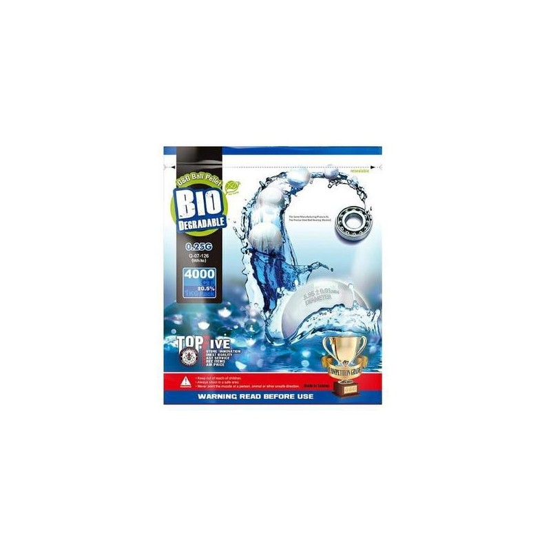 0.25g Biodegradable BBs - 1kg - G&G