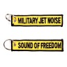 MILITARY JET NOISE SOUND OF FREEDOM Keychain