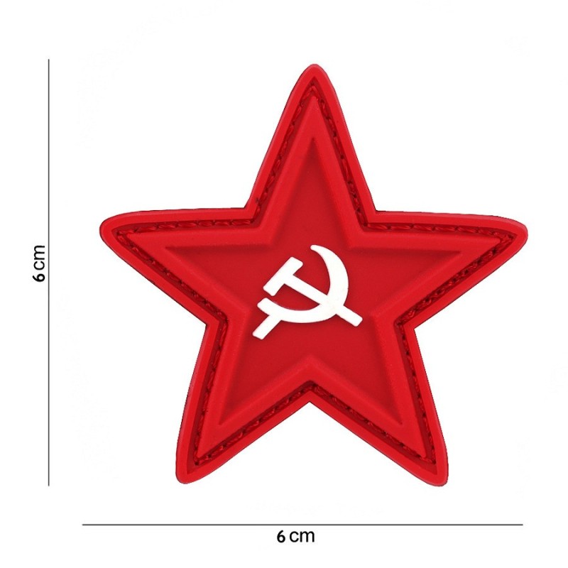 PVC Patch RED STAR