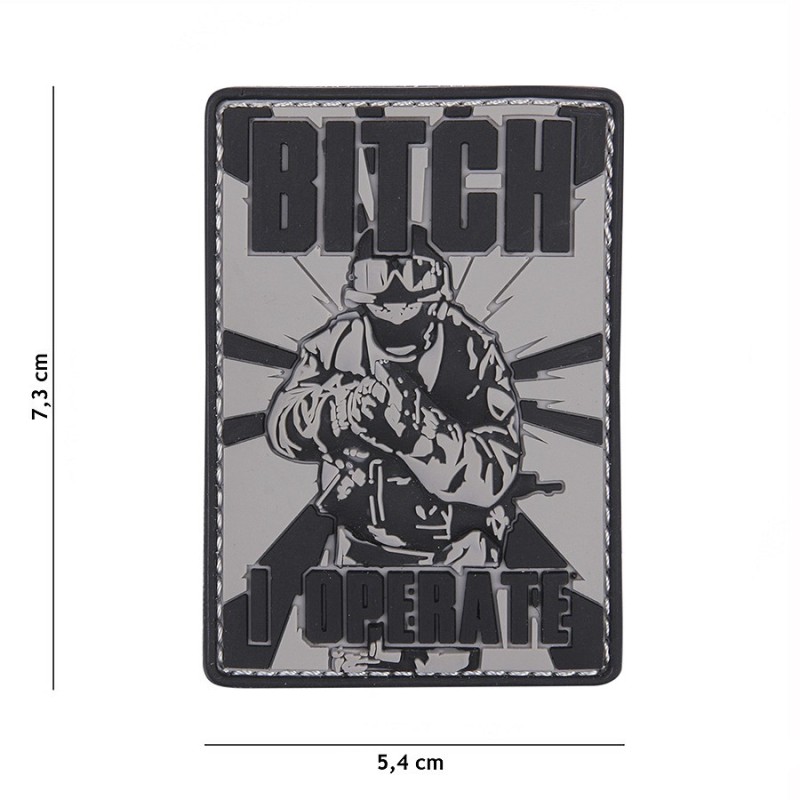 PVC Patch - BITCH I OPERATE