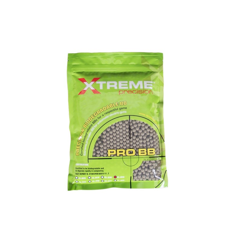 Pallini BIOdegradabili 0.28g BB - 0.7 kg - Xtreme Precision
