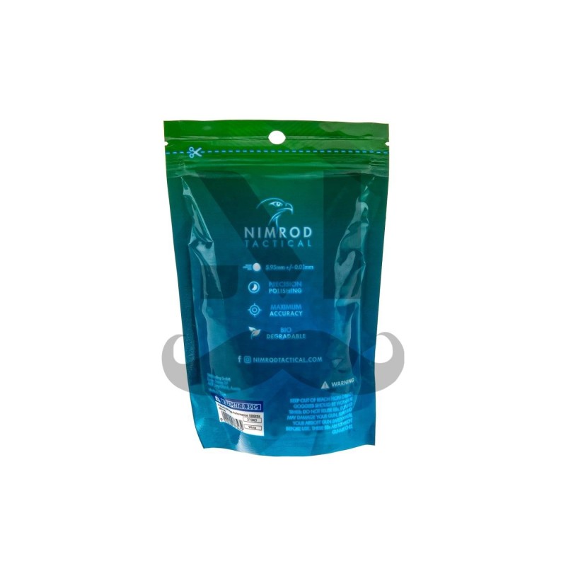 0.30g Biodegradable HIGH PERFORMANCE BBs - 1000rds - NIMROD