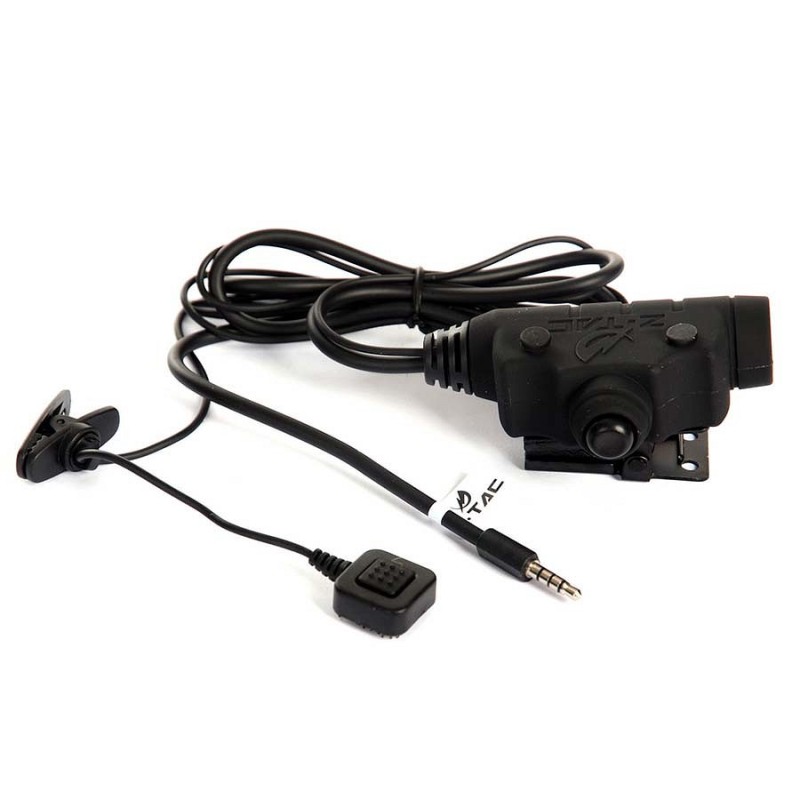 Pulsante PTT  U94 II - connettore jack 3.5 per Telefono - Z-TACTICAL
