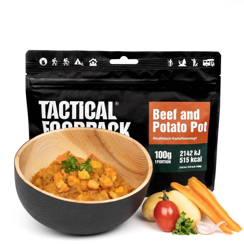 MRE BEEF AND POTATO STEW - 100g - TACTICAL FOODPACK