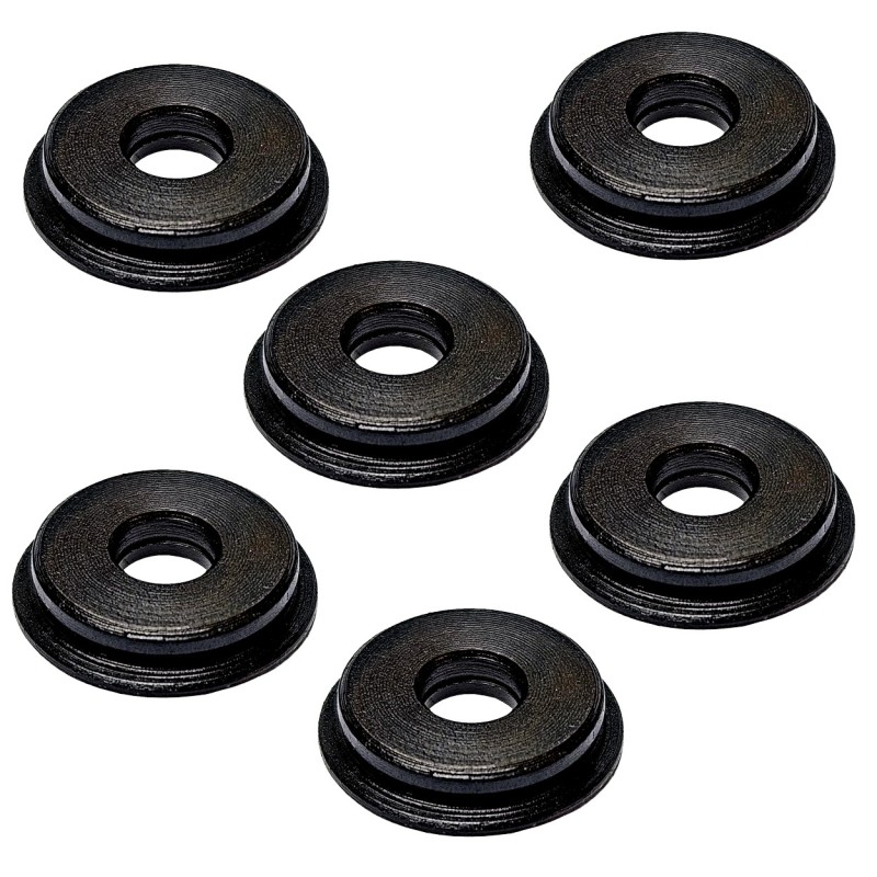 8 mm FULL LOW PROFILE Self-Lubricating Steel Bushings - FPS