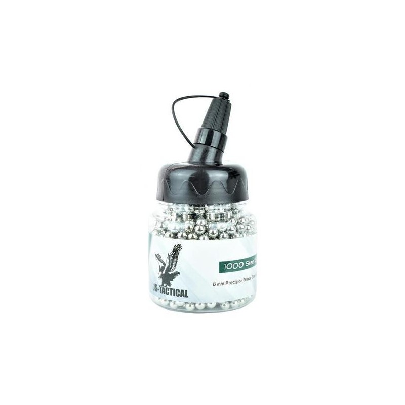 0.90g Steel BBs - 1000 count - JS TACTICAL