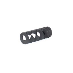 Fishbone Flash Hider in CNC Steel - 14mm CCW - EVOLUTION