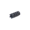 Spegnifiamma SHARK in acciaio CNC - 14mm CCW - EVOLUTION