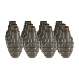 Set of 12 Replacement Shells PINEAPPLE CO2 THUNDER B Grenade - Hakkotsu