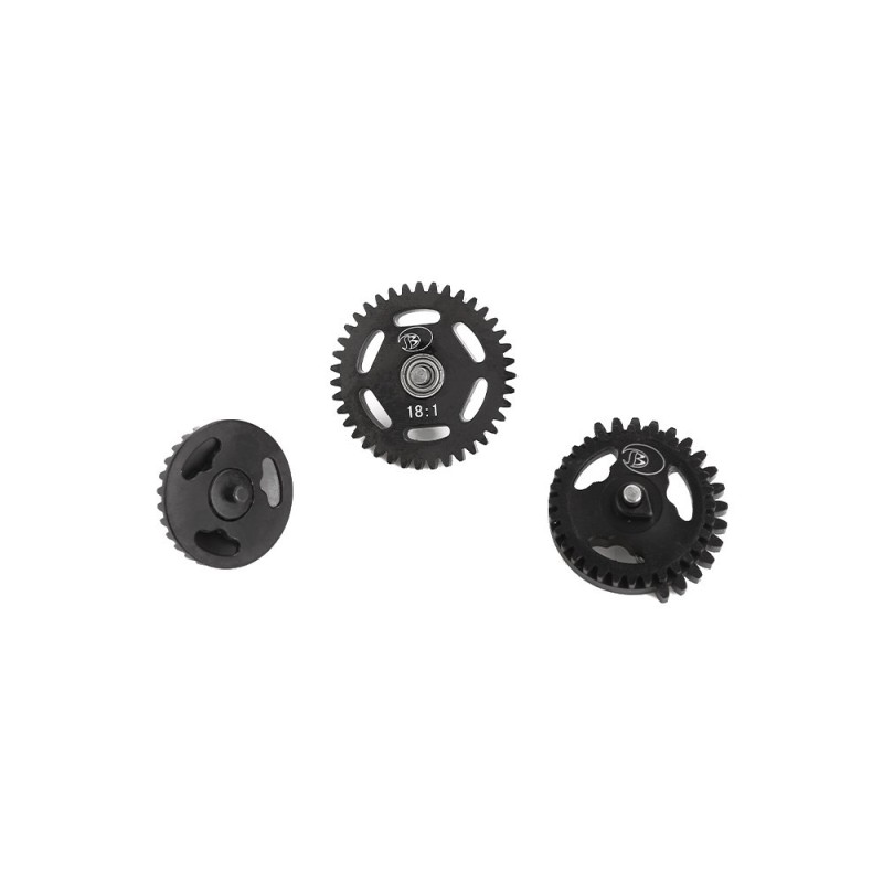 18:1 Steel Gear Set WITH BEARINGS - BD Custom