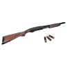 M870M WOOD Gas Pump Action Shotgun - GOLDEN EAGLE