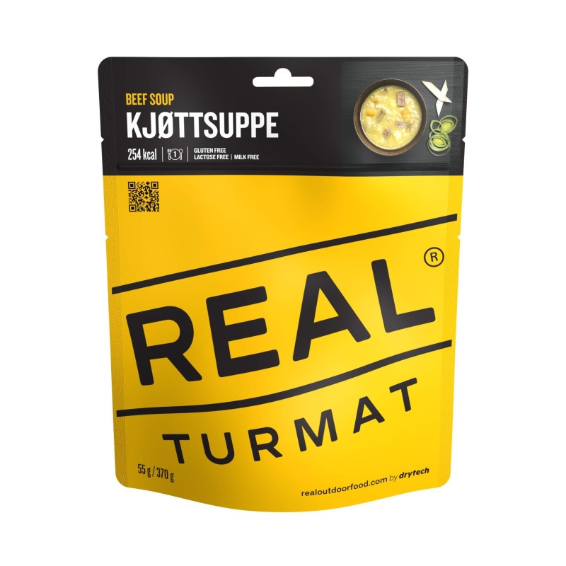 Single MRE - BEEF SOUP - REAL TURMAT - drytec