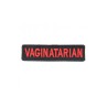 Patch ricamata VAGITARIAN - La Patcheria