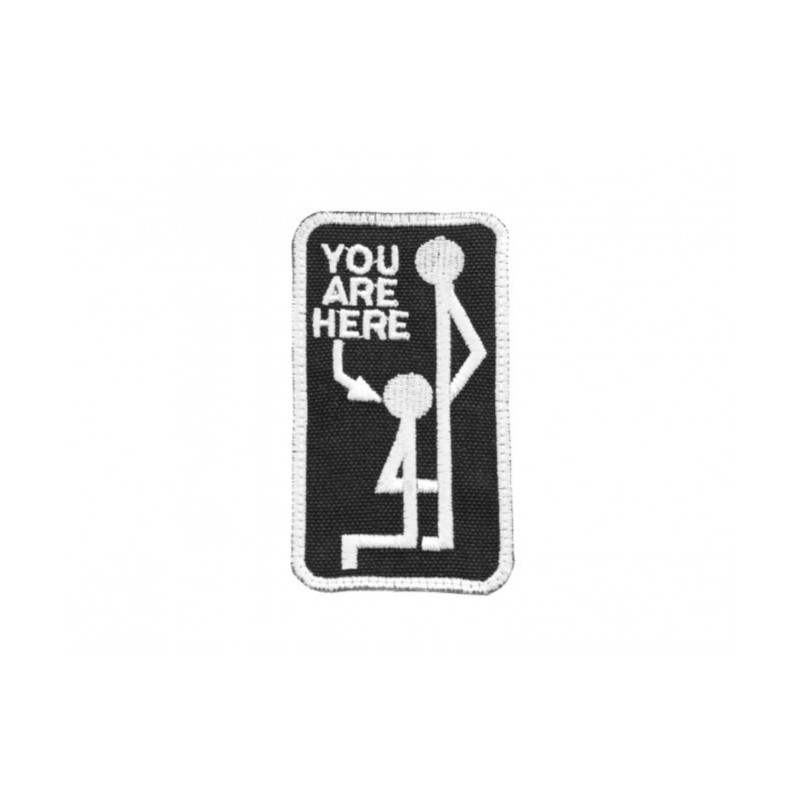 YOU ARE HERE Embroidered Patch - La Patcheria