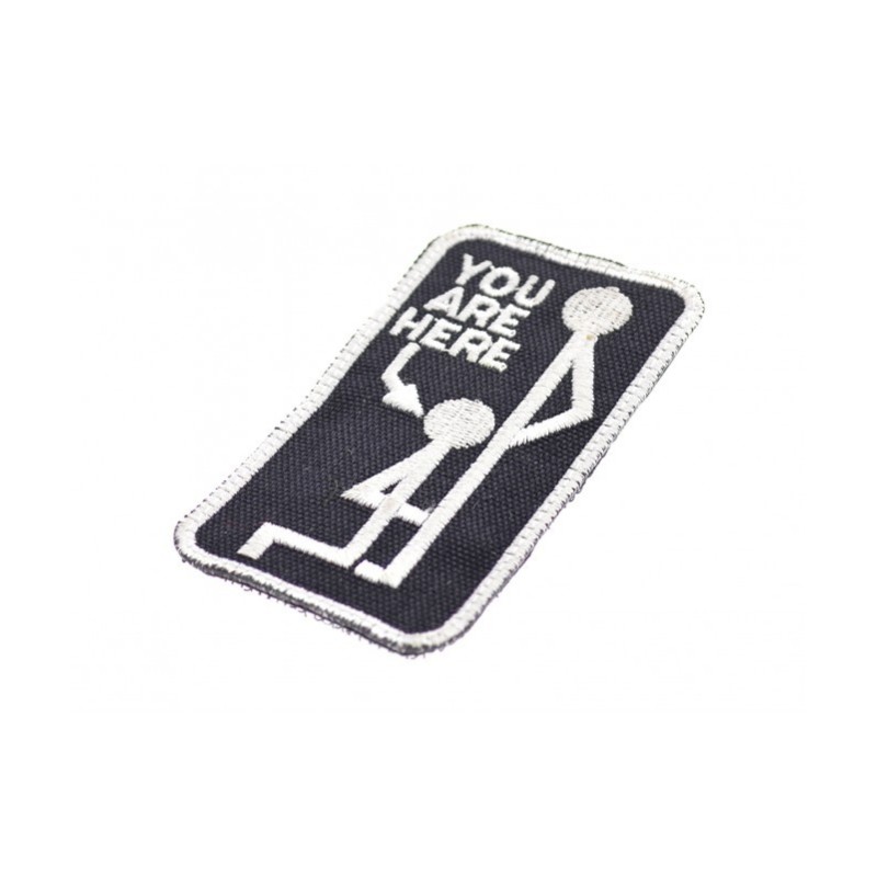 YOU ARE HERE Embroidered Patch - La Patcheria