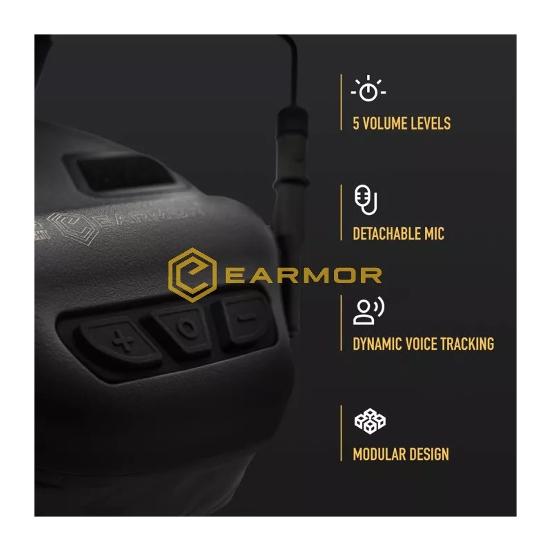M32X Plus Headset for Fast ARC Helmet - EARMOR