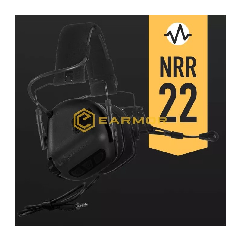 Cuffie M32X Plus per Elmetto Fast ARC - EARMOR