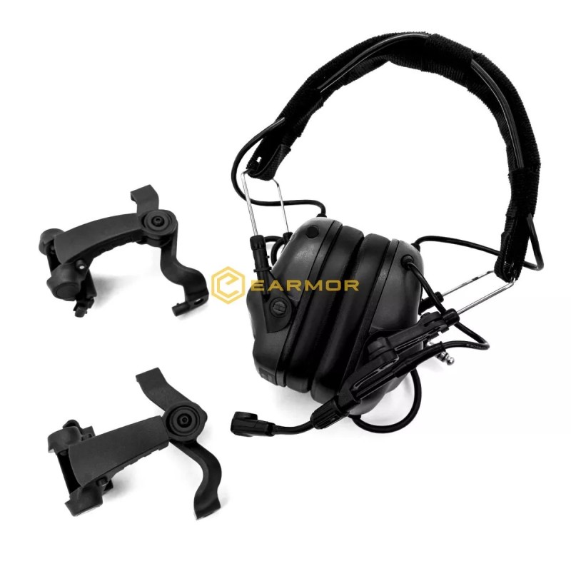Cuffie M32X Plus per Elmetto Fast ARC - EARMOR
