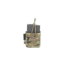 Warrior Single 7.62 x 51mm Open Short Mag Pouch MultiCam