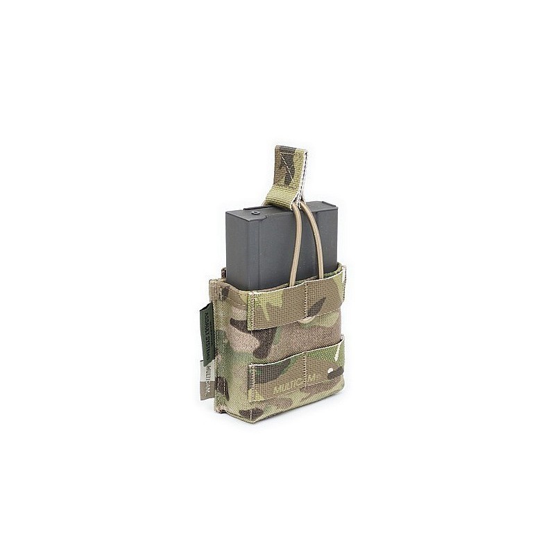 Warrior Single 7.62 x 51mm Open Short Mag Pouch MultiCam