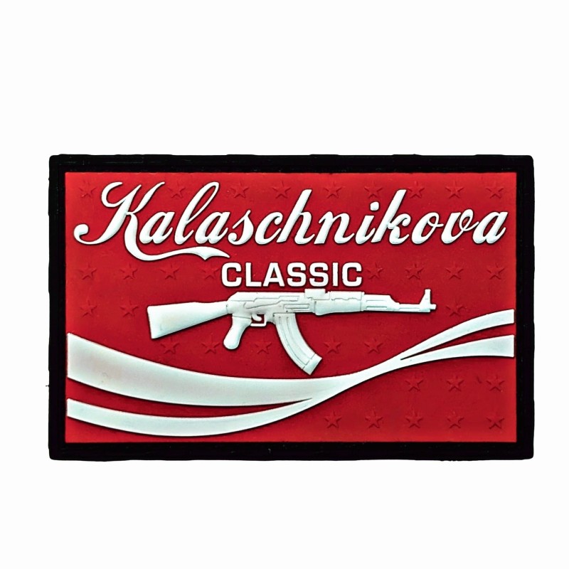 Patch in pvc RED CLASSIC KALASCHNIKOVA - JTG