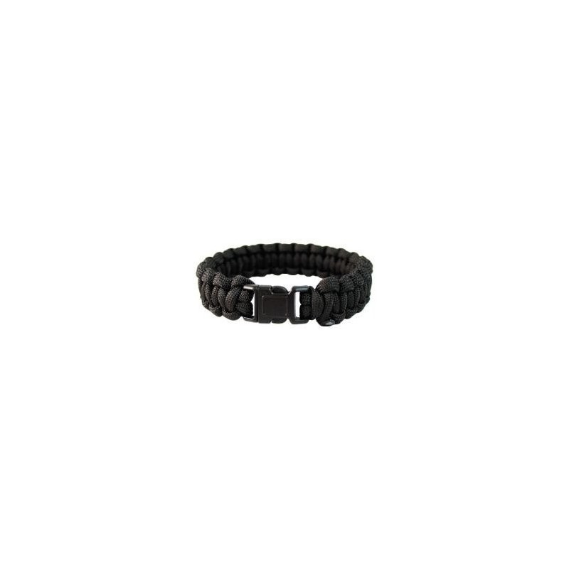 Survival bracelet 15mm BLACK