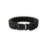 Survival bracelet 15mm BLACK