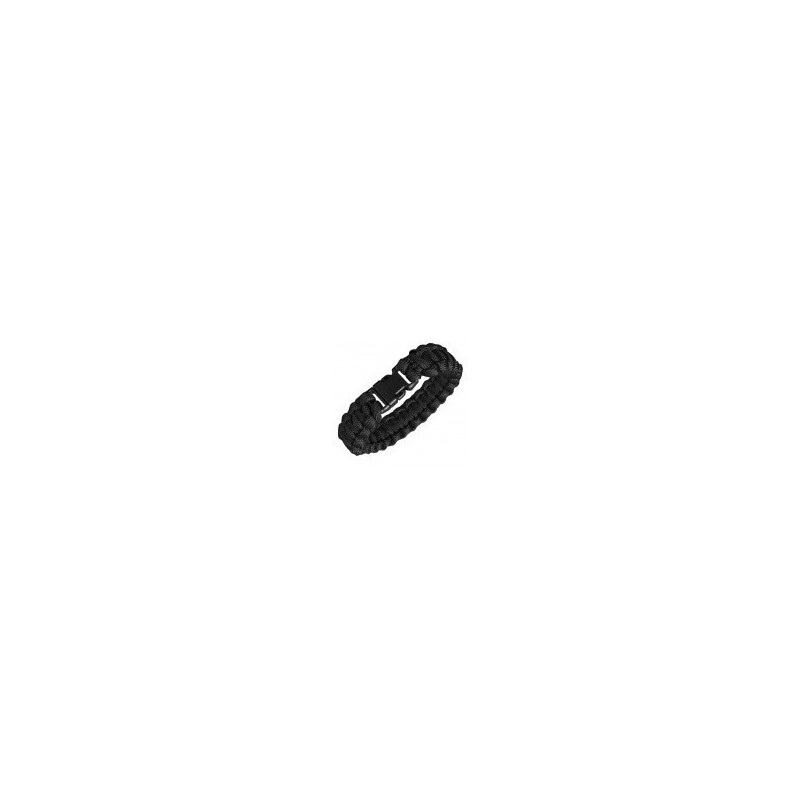 Survival bracelet 15mm BLACK