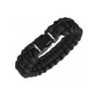 Survival bracelet 15mm BLACK