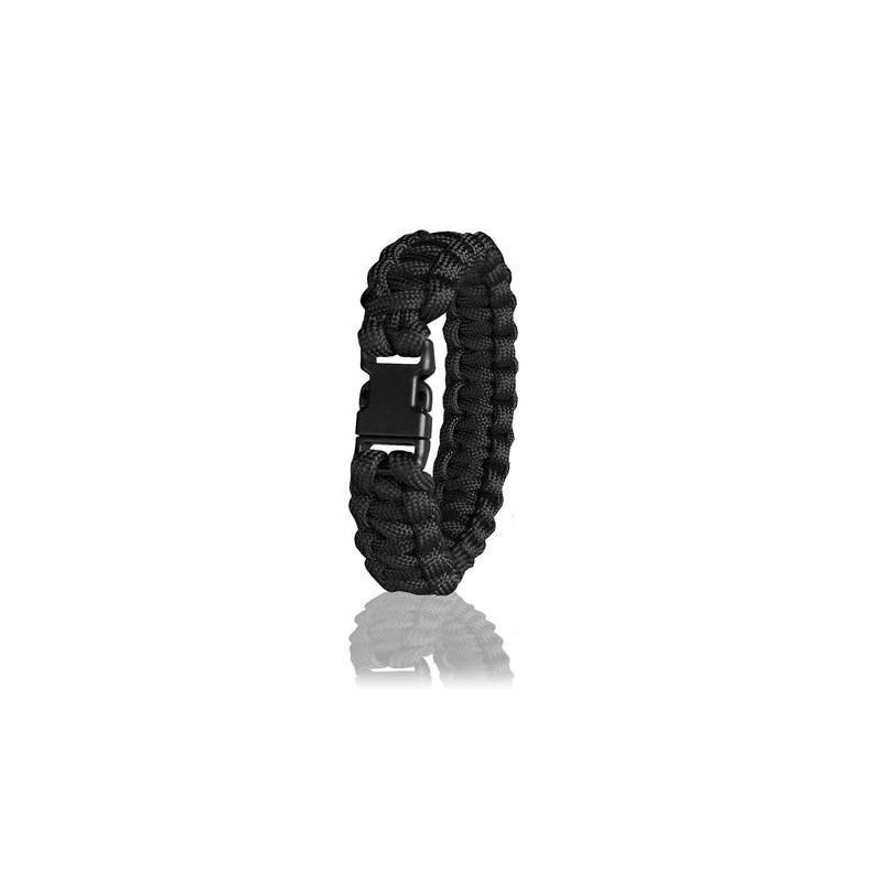 Survival bracelet 15mm BLACK