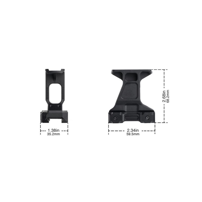 Rialzo 2.91 pollici stile LERNA per RD-1 e RD-2  - WADSN