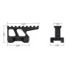 1.5 inch LERNA Style Riser for Holographic Sights - WADSN