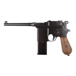 Pisola a green gas MAUSER C96 con calcio - WE