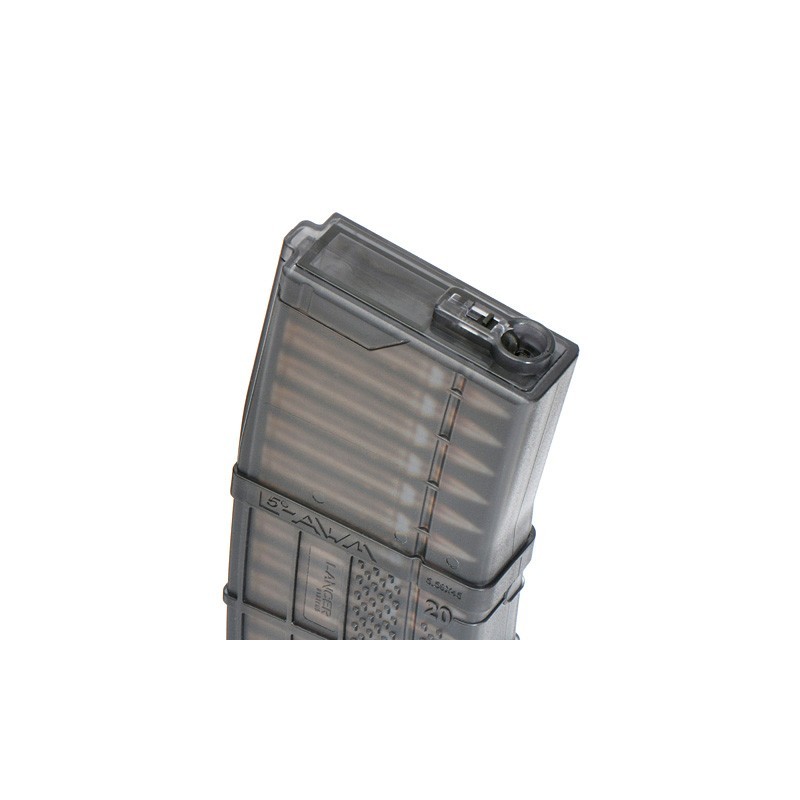 Caricatore monofilare LANCER L5AWM® 5.56 aeg 190bb - EMG