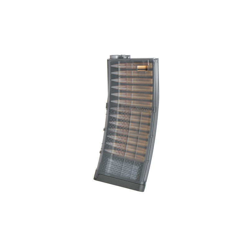 LANCER L5AWM®300 BLK aeg 190bb Mid-Cap Magazine - EMG