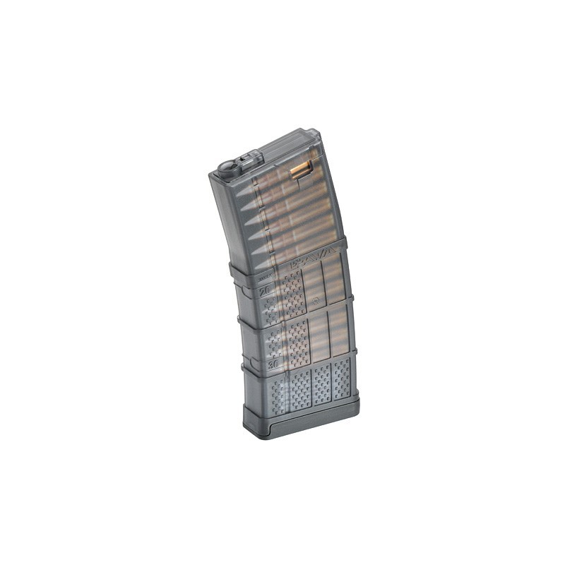 LANCER L5AWM®300 BLK aeg 190bb Mid-Cap Magazine - EMG