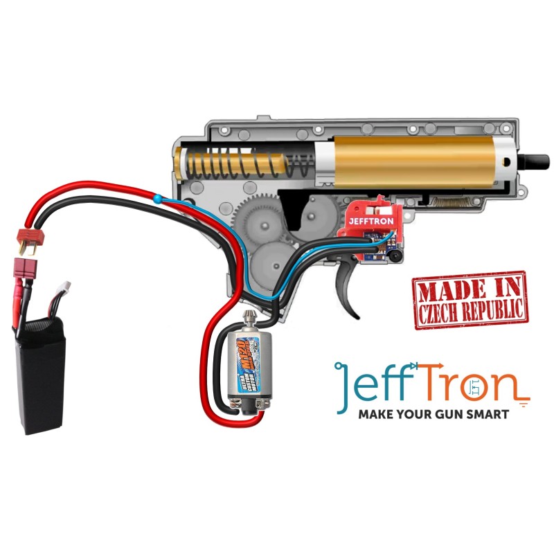 MOSFET ACTIVE BRAKE con CONTATTO GRILLETTO per V2 - JeffTron