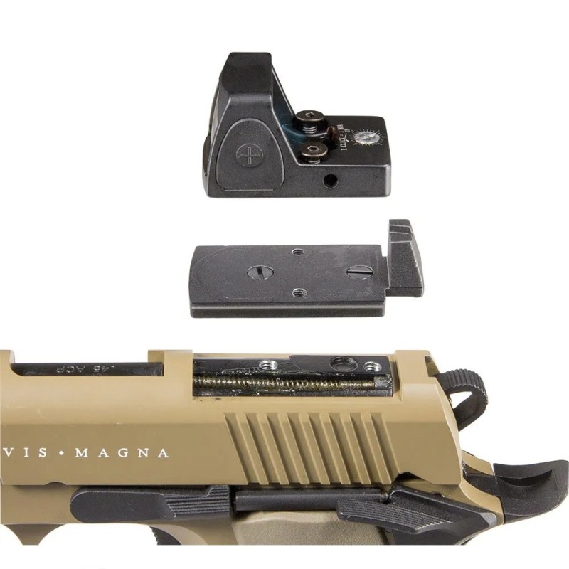 Pistola a co2 serie RUDIS MAGNA con RED DOT - SECUTOR ARMS