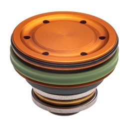 Testa pistone in ERGAL con X-RING - FPS