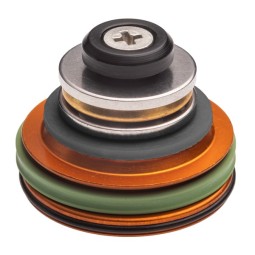 Testa pistone in ERGAL con X-RING - FPS