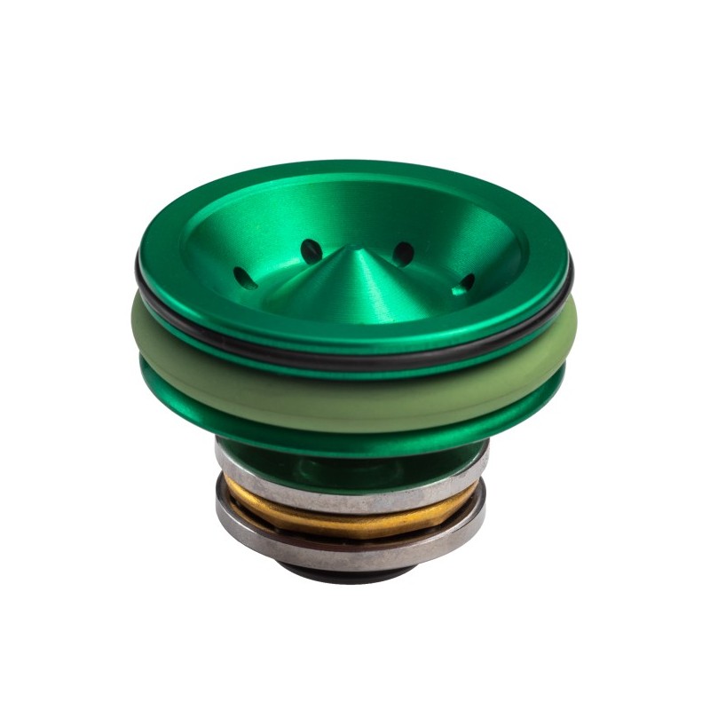 ERGAL Piston Head with PRESSURE DIVERSION - FPS