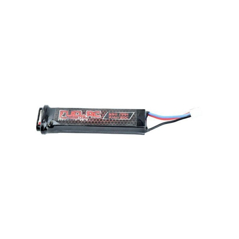 7.4v 550mAh LI-PO Battery for Pistols - FUEL RC