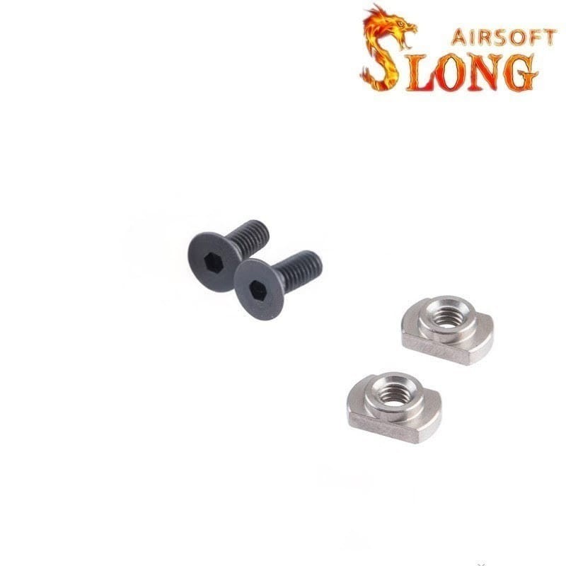 Slitta PICATINNY 5 SLOT attacco M-LOK - SLONG AIRSOFT