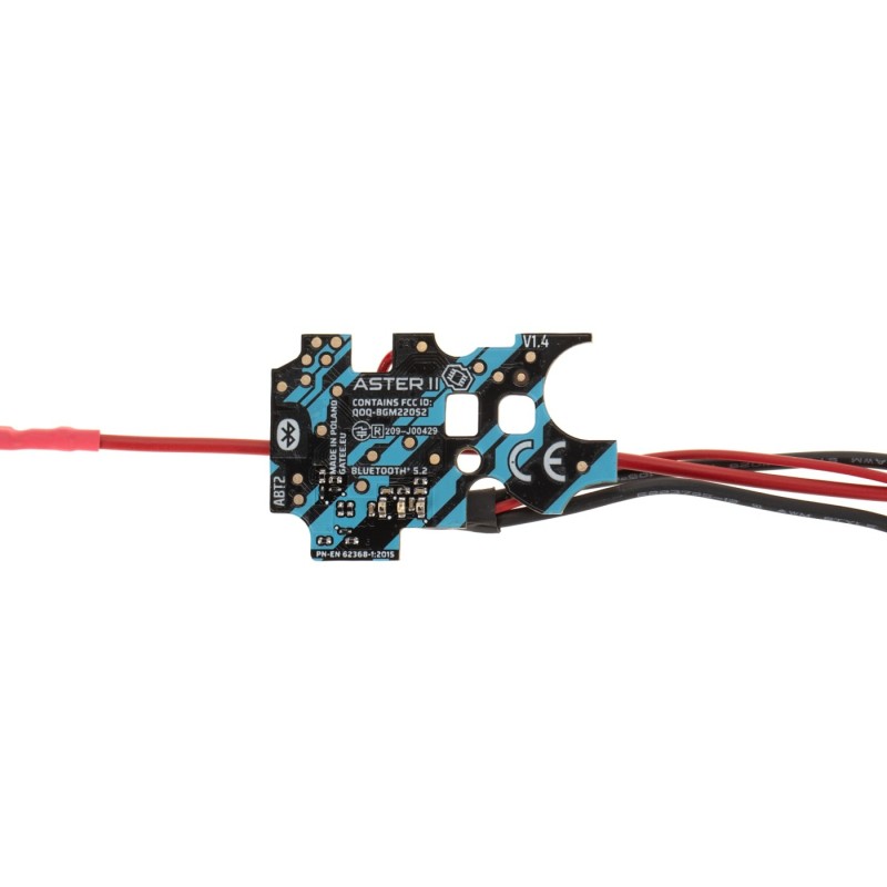ASTER II V2 Bluetooth® EXPERT Control Unit rear wiring and QUANTUM 2 - GATE