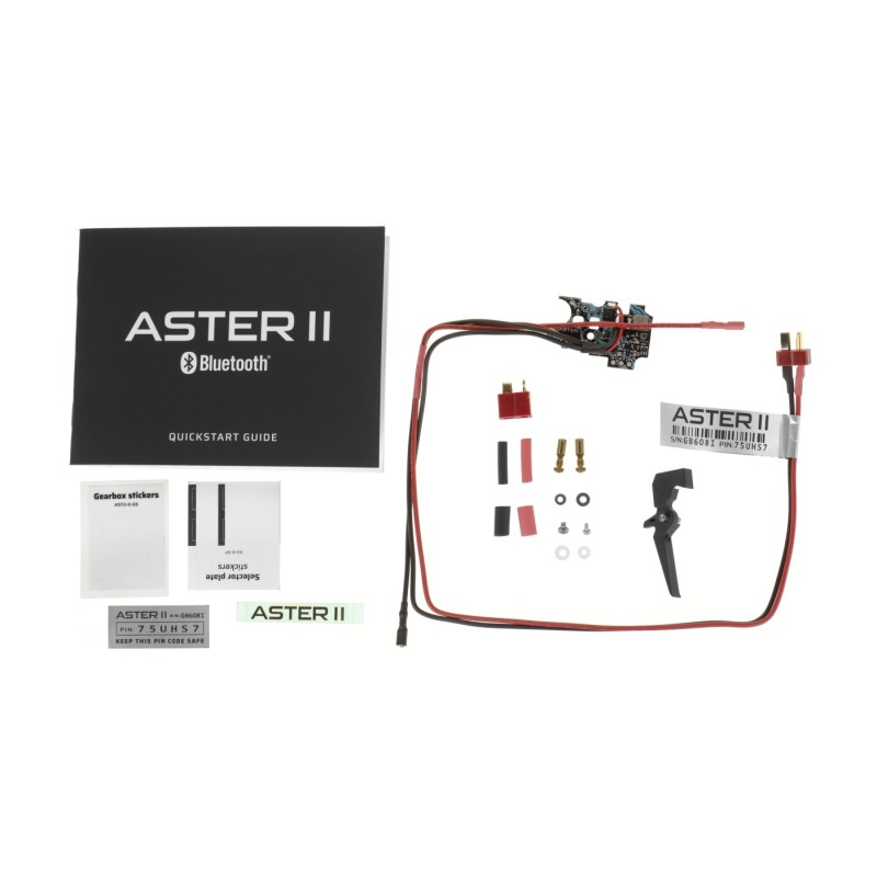 ASTER II V2 Bluetooth® EXPERT Control Unit rear wiring and QUANTUM 2 - GATE