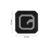 Patch LOGO media 5x5 cm - CLAWGEAR