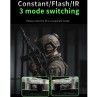 EARMOR F101 Stealth Identification Beacon IPX8 Green-White-IR